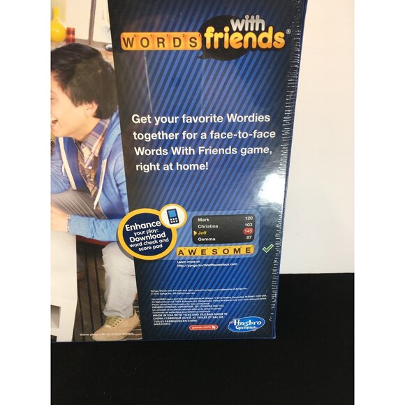 Zynga Words with Friends Classic Board Game by Hasbro - NEW! - Picture 8 of 15